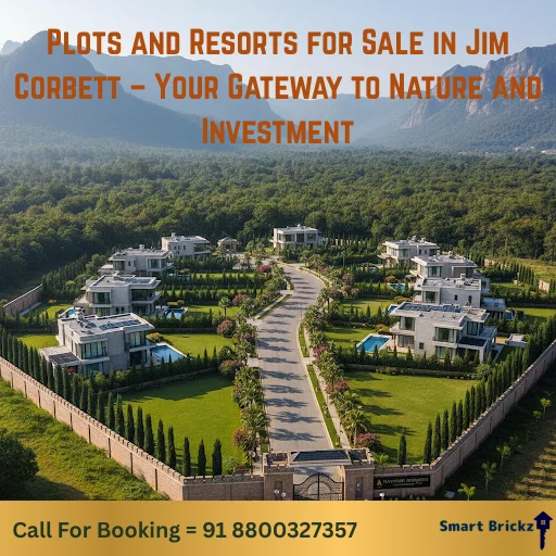 Residential land in Jim Corbett for sale in Jim Corbett road near by jim corbett park area wide jim corbett road more greenery and other facility in uttrakhand.